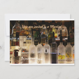 Convites Você está convidado para um Martini......