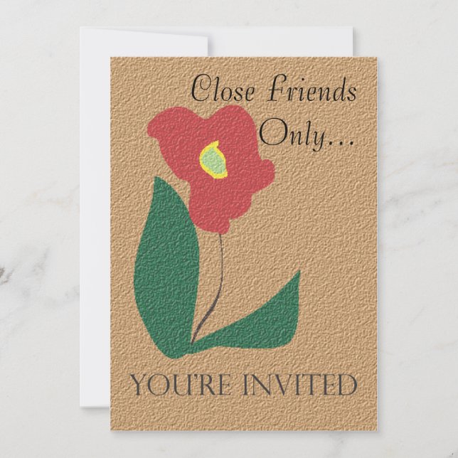 Convites Você foi convidado (Frente)