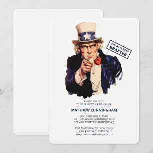 Convites Você Foi Elaborado! Celebração B-Day