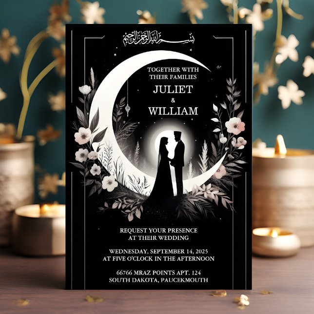 Convites Você Henna Islam Nikah Arabic Walima Casamento Muç (Criador carregado)