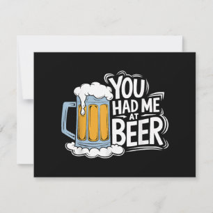 Convites Você Me Teve Na Cerveja