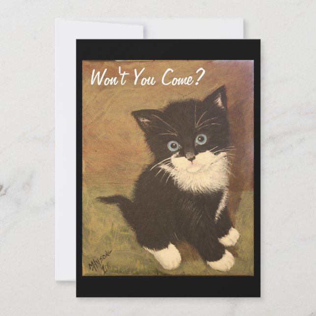 Convites Você não virá? (Frente)