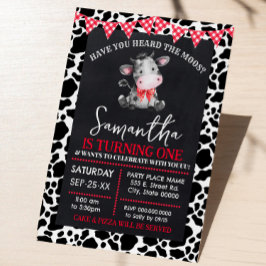 Convites Você Ouviu O Aniversário Da Fazenda Moos