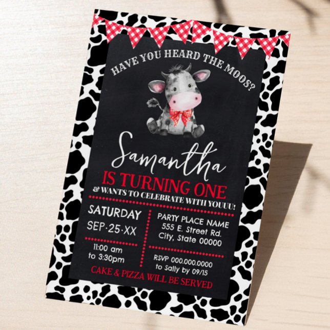 Convites Você Ouviu O Aniversário Da Fazenda Moos (Criador carregado)