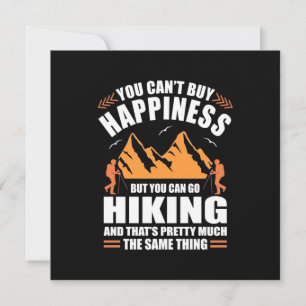 Convites Você Pode Ir Hiking E Comprar Felicidade