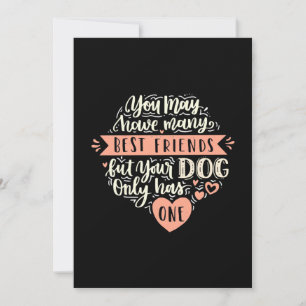 Convites Você Pode Ter Muitos Melhores Amigos