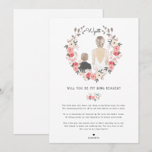 Convites Você será a minha proposta do Ring Bearer?