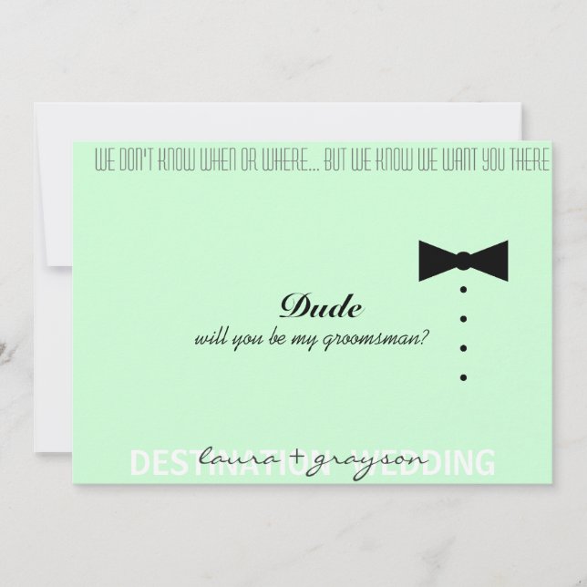 Convites Você Será Meu____? (Frente)