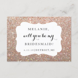 Convites Você será meu brilho do rosa do dia do Dama de