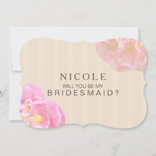 Convites Você será meu convidado personalizado da Bridesm