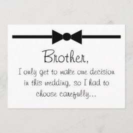 Convites Você será meu melhor homem?