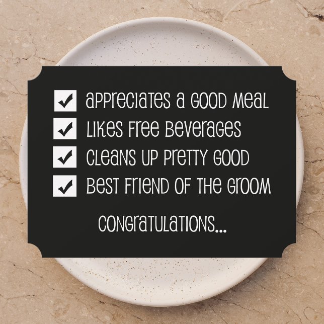 Convites Você Será Meu Melhor Homem Engraçado? (Criador carregado)