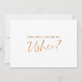 Convites "Você será meu motorista"| Mão de Rosa Dourada