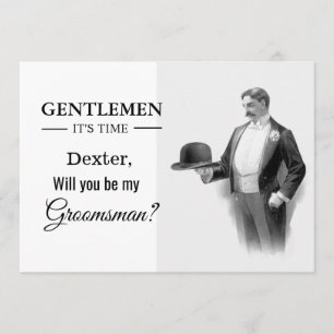 Convites Você Será Meu Padrinho de Casamento Carta Pedido?