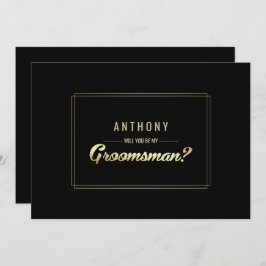 Convites Você será meu Padrinho de casamento? Casamento Dou