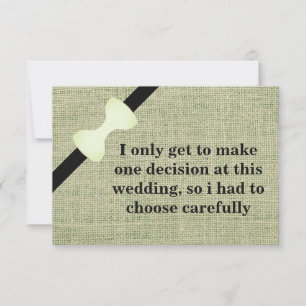 Convites Você será meu Padrinho de casamento? Fundo Burlap