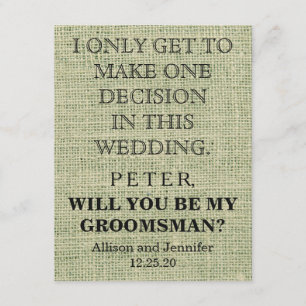 Convites Você será meu padrinho de casamento? Personalizado