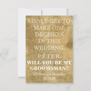 Convites Você será meu Padrinho de casamento?Personalizado