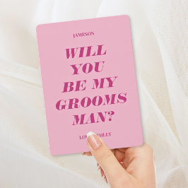 Convites Você Será Meu Padrinho de casamento? Texto Moderno