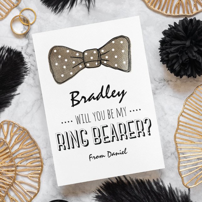 Convites Você Será Meu Portador de Aliança? | Casamento Rús (Criador carregado)