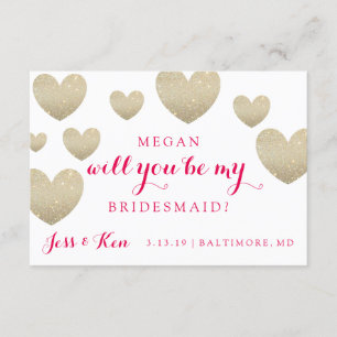 Convites Você Será Minha Carteira De Ponta - Corações?