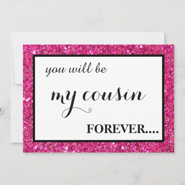 Convites Você será minha dama de honra? (Frente)