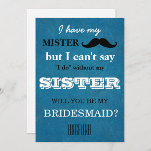 Convites Você será minha dama de honra?