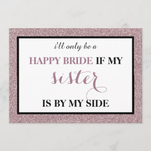 Convites Você será minha dama de honra?