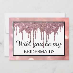 Convites Você será minha dama de honra?