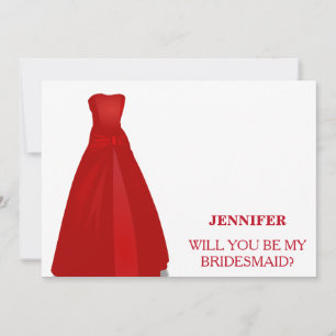 Convites Você será minha dama de honra?