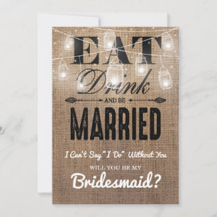 Convites Você será minha Dama de Honra?   Dama de Honra Rús