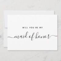 Você Será Minha Dama de Honra Proposta de Festa de