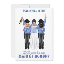 Você Será Minha Madrinha de casamento? Meninas em