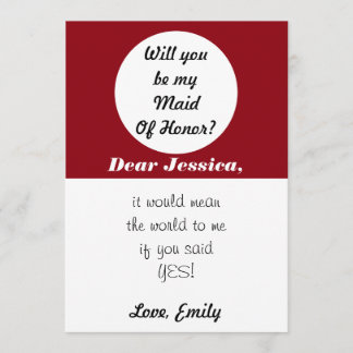 Convites Você Será Minha Madrinha de casamento? Personaliza