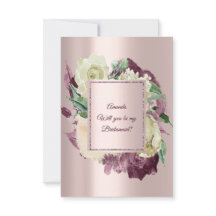 Você Será Minha Porta-Cabeça Marsala Ivory Rosa Do