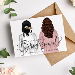 Convites Você Será Minha Porta-Voz? Raparigas em Robes V2 I