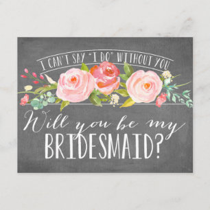 Convites Você Será Minha Porta-Vozes? Bridesmaid