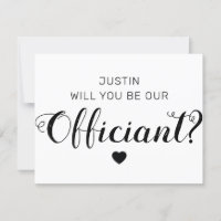 Você Será Nosso Oficial? | Casado De Casamento Us