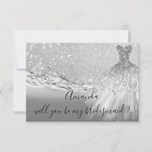 Convites Você Vai Fazer Cinzas De Bridesmaid No Oceano Pra