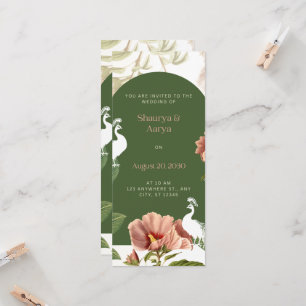 Convites VocêEstáConvidadoParaOCasamentoDeShaurya&EaaryaCon