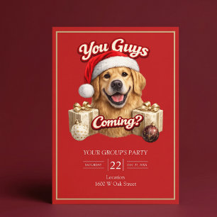 Convites Vocês Estão Recebendo Presentes? Festa de Natal Di