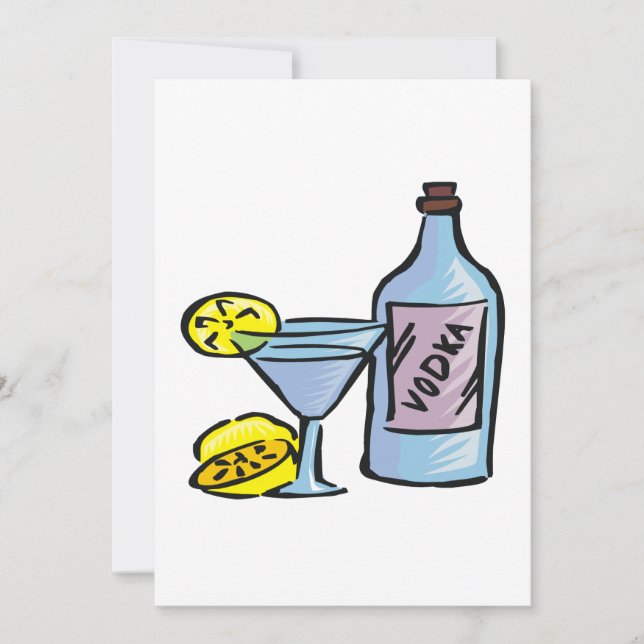 Convites Vodka (Frente)