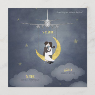 Convites Voe-me à lua 2