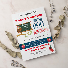 Convites Voltar ao FLYER do Fusor de Recursos Escolares