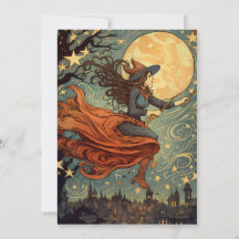 Voo à meia-noite da bruxa