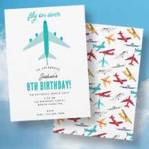 Voo de festas de Aniversário de criança de avião