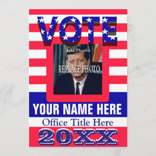 Convites Votação da Campanha Política