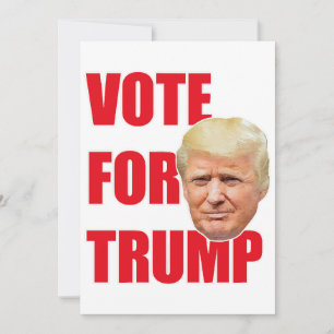 Convites Vote no trump