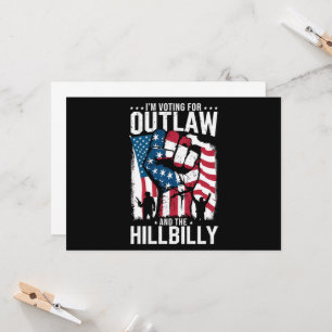 Convites Voto a favor do Outlaw e do Hillbilly 2024
