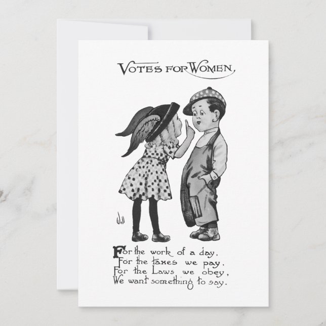 Convites Votos A Favor Das Mulheres (Frente)